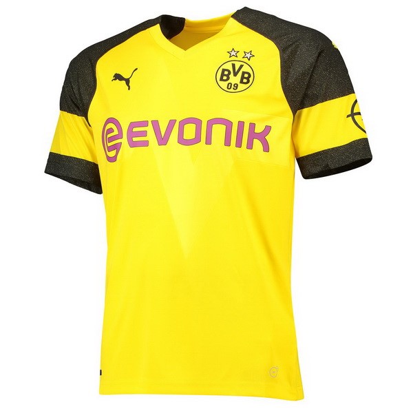 Tailandia Camiseta Borussia Dortmund 1ª 2018-2019 Amarillo